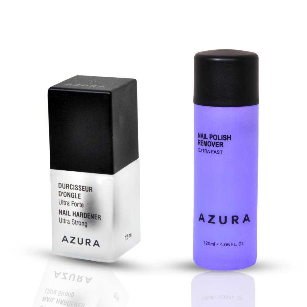 AZURA - Nail Hardener + Nail Polish Remover