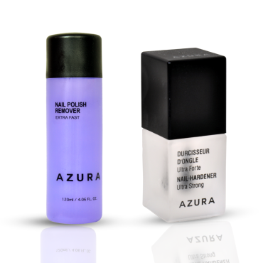 AZURA - Nail Hardener + Nail Polish Remover